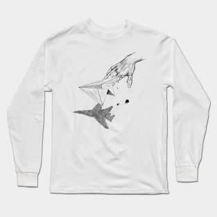 paper airplane Long Sleeve T-Shirt